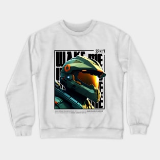 Halo game quotes - Master chief - Spartan 117 - WQ01-v5 Crewneck Sweatshirt